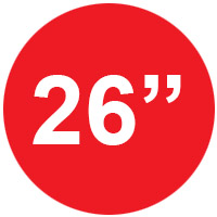 26 collu bērnu velosipēdi